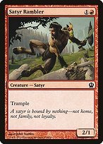 Matte Finish Theros Satyr Rambler ( #139 )