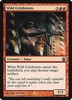 Matte Finish Theros Wild Celebrants ( #147 )
