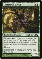 Matte Finish Theros Leafcrown Dryad ( #161 )