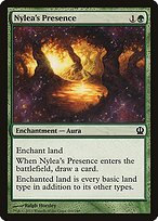 Matte Finish Theros Nylea's Presence ( #169 )