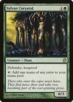 Matte Finish Theros Sylvan Caryatid ( #180 )