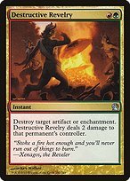 Matte Finish Theros Destructive Revelry ( #192 )