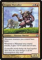 Matte Finish Theros Kragma Warcaller ( #195 )