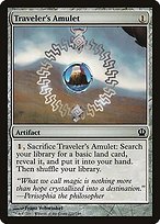 Matte Finish Theros Traveler's Amulet ( #221 )