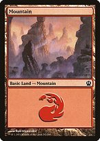 Matte Finish Theros Mountain ( #242 )