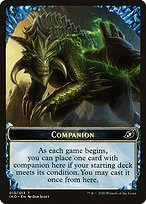 Matte Finish Ikoria: Lair of Behemoths Tokens Companion ( #13 )