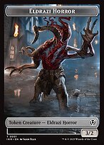 Matte Finish Innistrad Remastered Tokens Eldrazi Horror ( #1 )