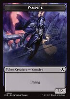Matte Finish Innistrad Remastered Tokens Vampire ( #8 )