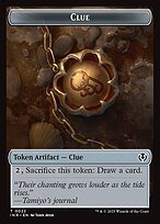 Matte Finish Innistrad Remastered Tokens Clue ( #22 )