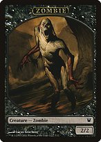 Glossy Finish Innistrad Tokens Zombie ( #7 )