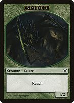 Glossy Finish Innistrad Tokens Spider ( #11 )