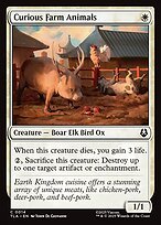 Matte Finish Avatar: The Last Airbender Curious Farm Animals ( #14 )