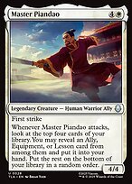Matte Finish Avatar: The Last Airbender Master Piandao ( #28 )