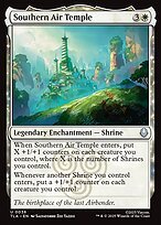 Matte Finish Avatar: The Last Airbender Southern Air Temple ( #36 )