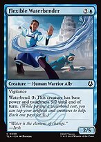Matte Finish Avatar: The Last Airbender Flexible Waterbender ( #50 )