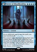 Matte Finish Avatar: The Last Airbender Secret of Bloodbending ( #69 )