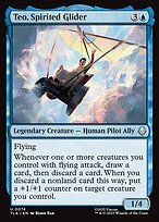 Matte Finish Avatar: The Last Airbender Teo, Spirited Glider ( #74 )