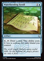 Matte Finish Avatar: The Last Airbender Waterbending Scroll ( #81 )
