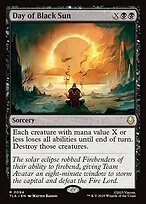 Matte Finish Avatar: The Last Airbender Day of Black Sun ( #94 )