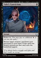 Matte Finish Avatar: The Last Airbender Zuko's Conviction ( #123 )