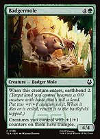 Matte Finish Avatar: The Last Airbender Badgermole ( #166 )