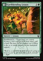 Matte Finish Avatar: The Last Airbender Earthbending Lesson ( #176 )
