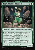 Matte Finish Avatar: The Last Airbender Toph, the Blind Bandit ( #198 )