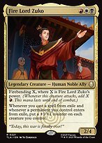 Matte Finish Avatar: The Last Airbender Fire Lord Zuko ( #221 )