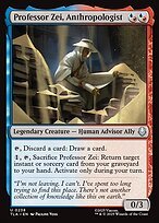 Matte Finish Avatar: The Last Airbender Professor Zei, Anthropologist ( #238 )