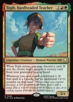 Matte Finish Avatar: The Last Airbender Toph, Hardheaded Teacher ( #246 )