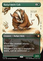 Matte Finish Avatar: The Last Airbender Badgermole Cub ( #326 )