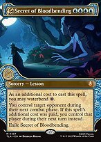 Matte Finish Avatar: The Last Airbender Secret of Bloodbending ( #337 )