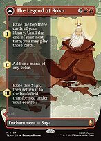 Matte Finish Avatar: The Last Airbender The Legend of Roku // Avatar Roku ( #357 )