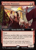 Matte Finish Avatar: The Last Airbender Wartime Protestors ( #375 )