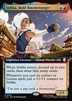 Matte Finish Avatar: The Last Airbender Sokka, Bold Boomeranger ( #383 )