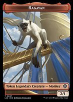 Glossy Finish The Lost Caverns of Ixalan Commander Tokens Ragavan ( #7 )