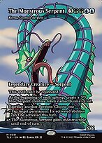 Glossy Finish Avatar: The Last Airbender Eternal Koma, Cosmos Serpent ( #51 )
