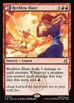 Glossy Finish Avatar: The Last Airbender Eternal Reckless Blaze ( #124 )