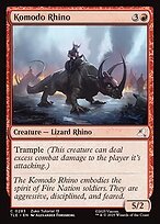 Glossy Finish Avatar: The Last Airbender Eternal Komodo Rhino ( #283 )