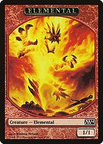 Matte Finish Magic 2014 Tokens Elemental ( #8 )