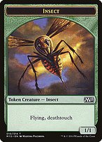 Matte Finish Magic 2015 Tokens Insect ( #10 )