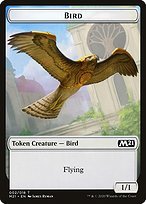 Glossy Finish Core Set 2021 Tokens Bird ( #2 )