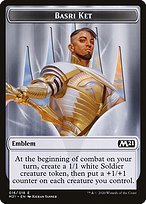 Glossy Finish Core Set 2021 Tokens Basri Ket Emblem ( #16 )