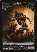 Glossy Finish Mirrodin Besieged Tokens Zombie ( #2 )