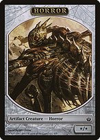 Glossy Finish Mirrodin Besieged Tokens Horror ( #4 )