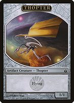 Glossy Finish Mirrodin Besieged Tokens Thopter ( #5 )