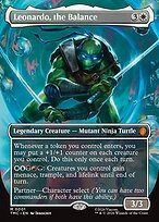 Matte Finish Teenage Mutant Ninja Turtles Eternal Leonardo, the Balance ( #1 )