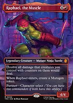 Matte Finish Teenage Mutant Ninja Turtles Eternal Raphael, the Muscle ( #4 )