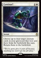 Matte Finish Teenage Mutant Ninja Turtles Eternal Continue? ( #7 )