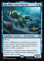 Matte Finish Teenage Mutant Ninja Turtles Eternal Ray Fillet, Wave Warrior ( #14 )